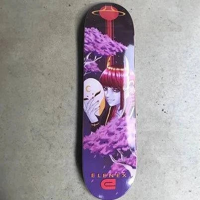 Elenex Blood Moon Skateboard Deck in 8.5'' Assorted Stains - M I L O S P O R T