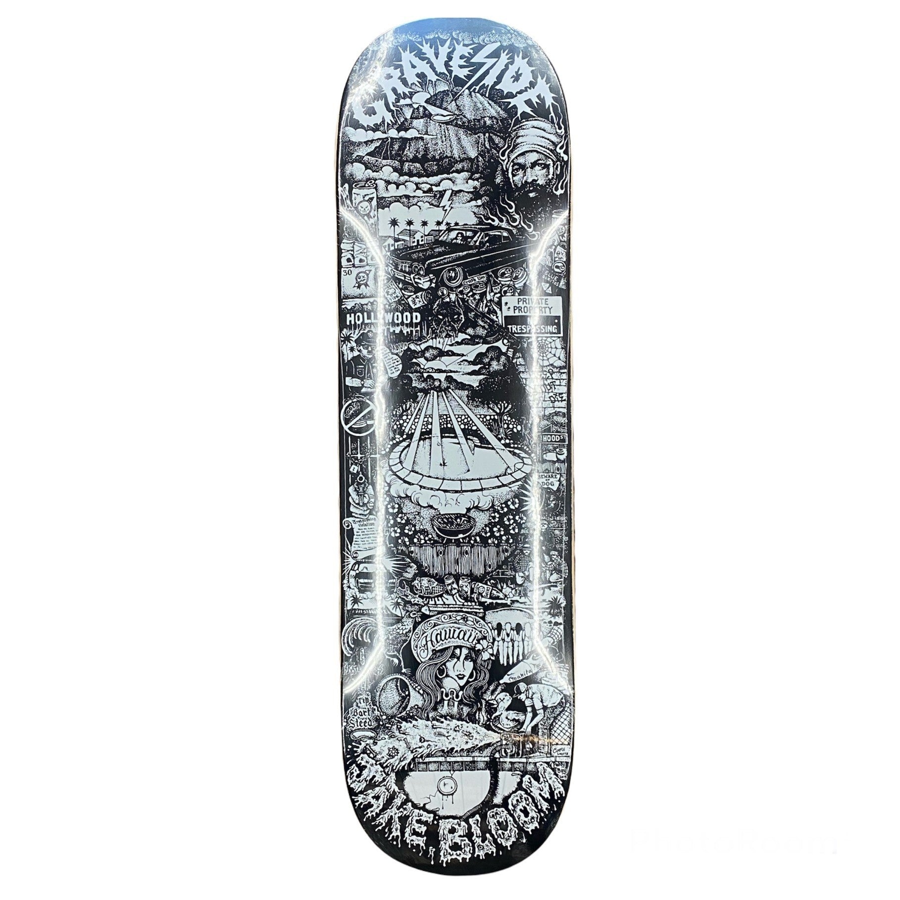 Graveside Jake Bloom Skate Deck in 8.75" - M I L O S P O R T