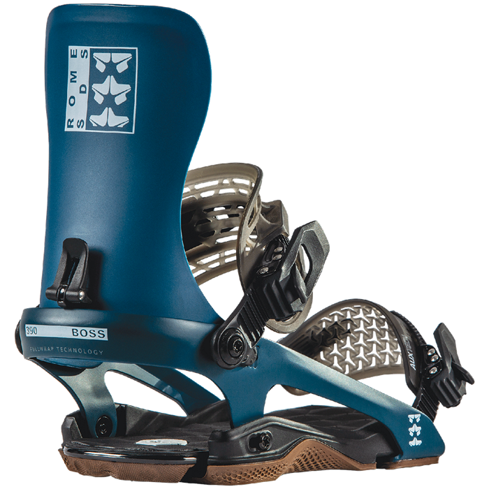 Rome 390 Boss Snowboard Bindings in in Blue 2023 - M I L O S P O R T