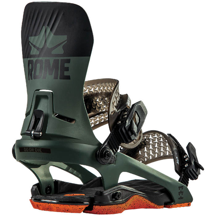 Rome DOD Snowboard Bindings in in Green 2023 - M I L O S P O R T